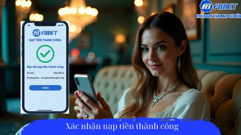 Xác nhận nạp tiền thành công