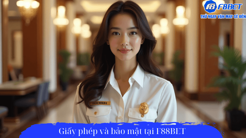Giấy phép và bảo mật tại F88Bet