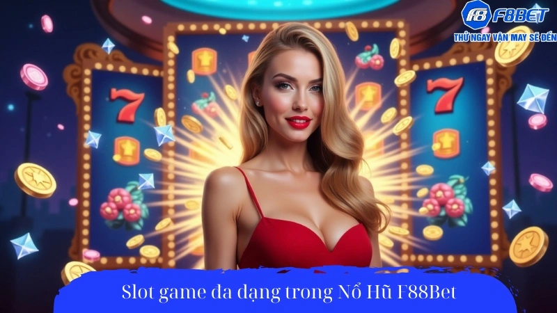 Slot game đa dạng trong Nổ Hũ F88Bet