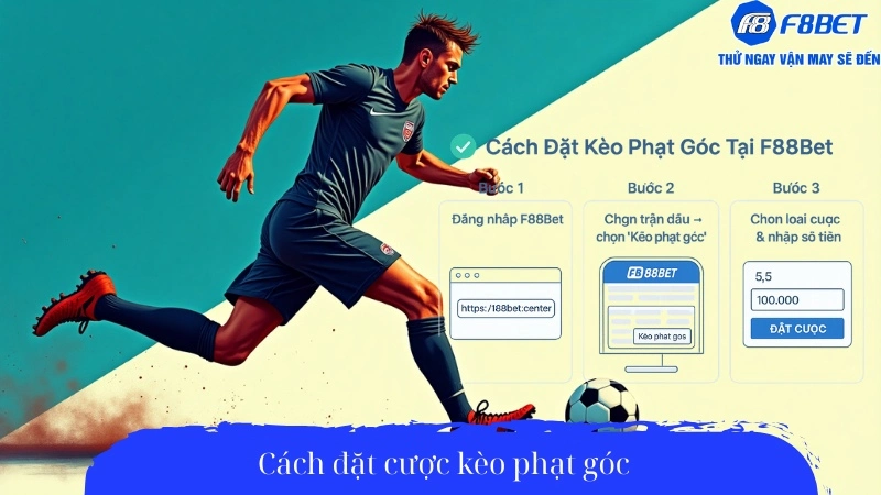 Cách đặt cược kèo phạt góc