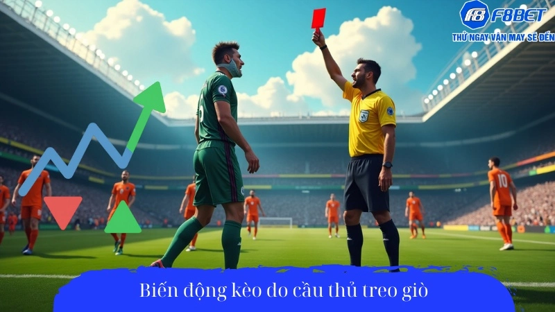 Biến động kèo do cầu thủ treo giò