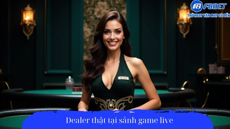 Dealer thật tại sảnh game live