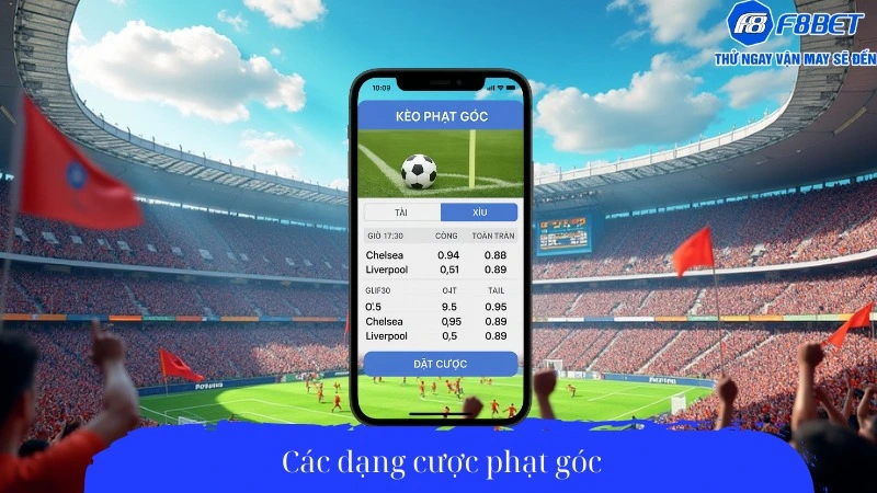 Các dạng cược phạt góc