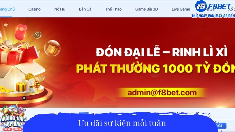 Ưu đãi sự kiện mỗi tuần