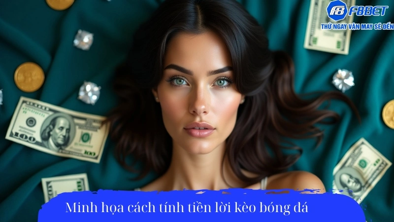 Minh họa cách tính tiền lời kèo bóng đá