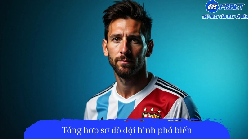 Tổng hợp sơ đồ đội hình phổ biến