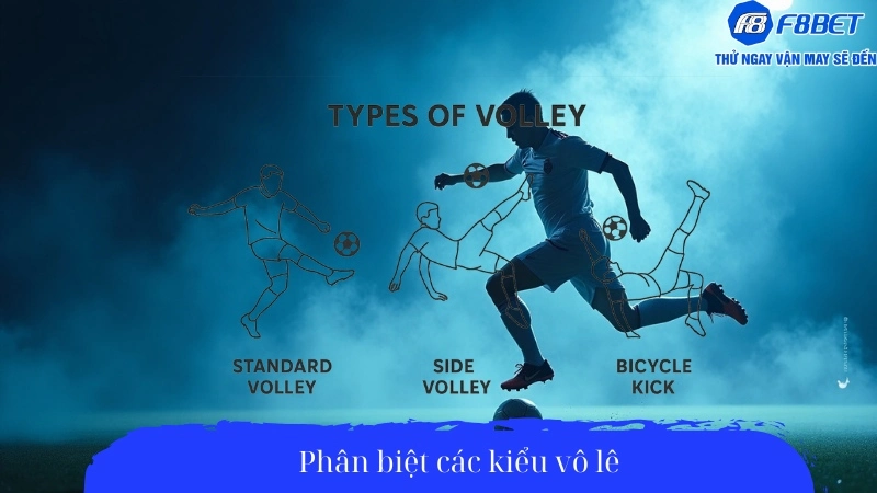 Phân biệt các kiểu vô lê