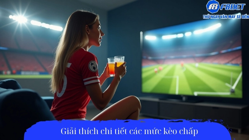 Giải thích chi tiết các mức kèo chấp