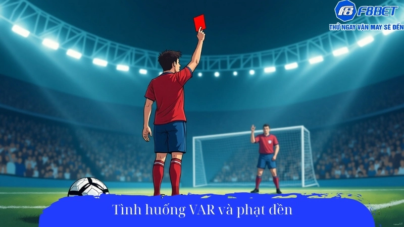 Thuật ngữ bóng đá VAR và phạt đền